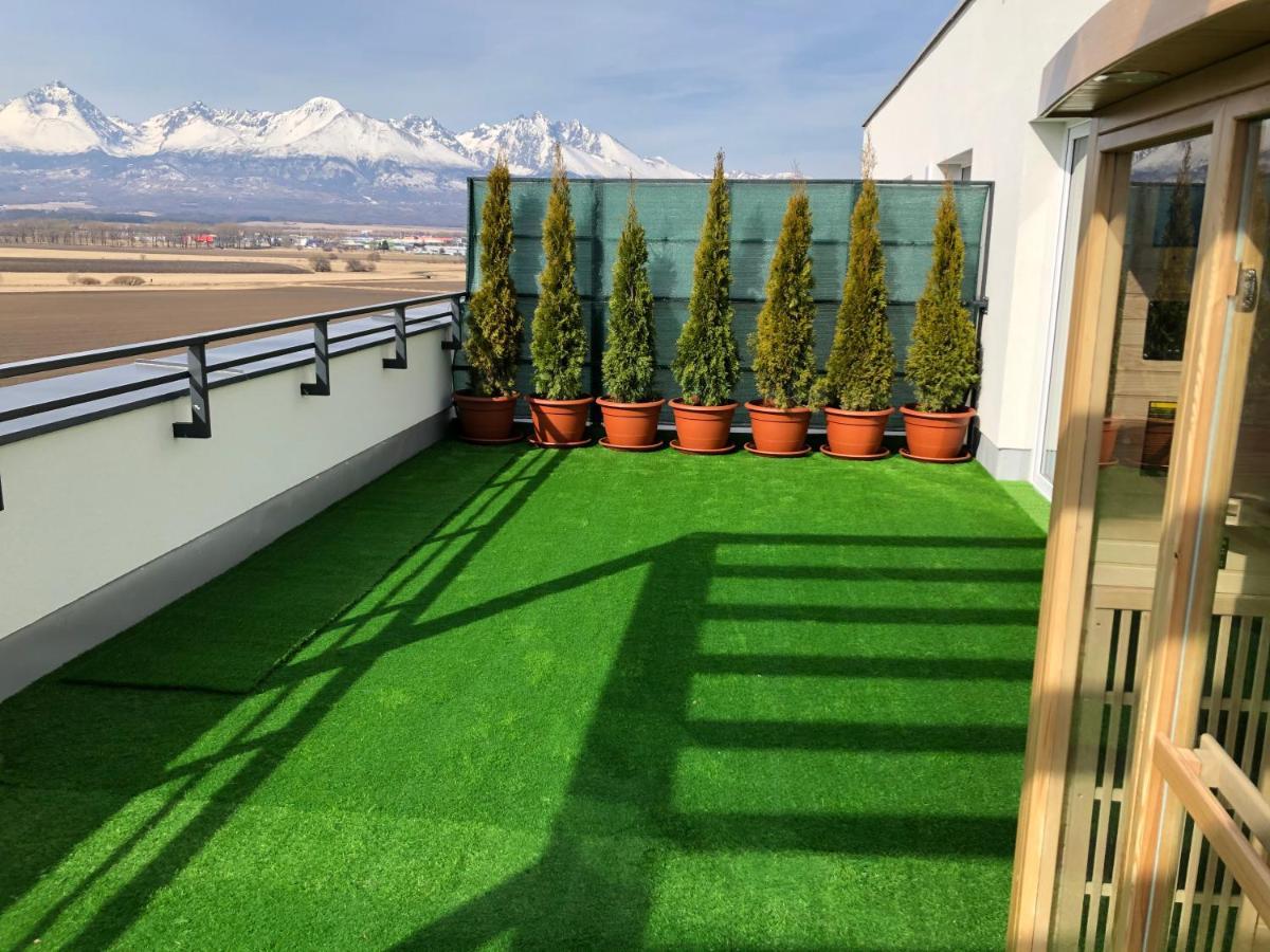 Tatra billetee apartmán s luxusným výhľadom na VysokéTatry a súkromným wellness Poprad Extérieur photo
